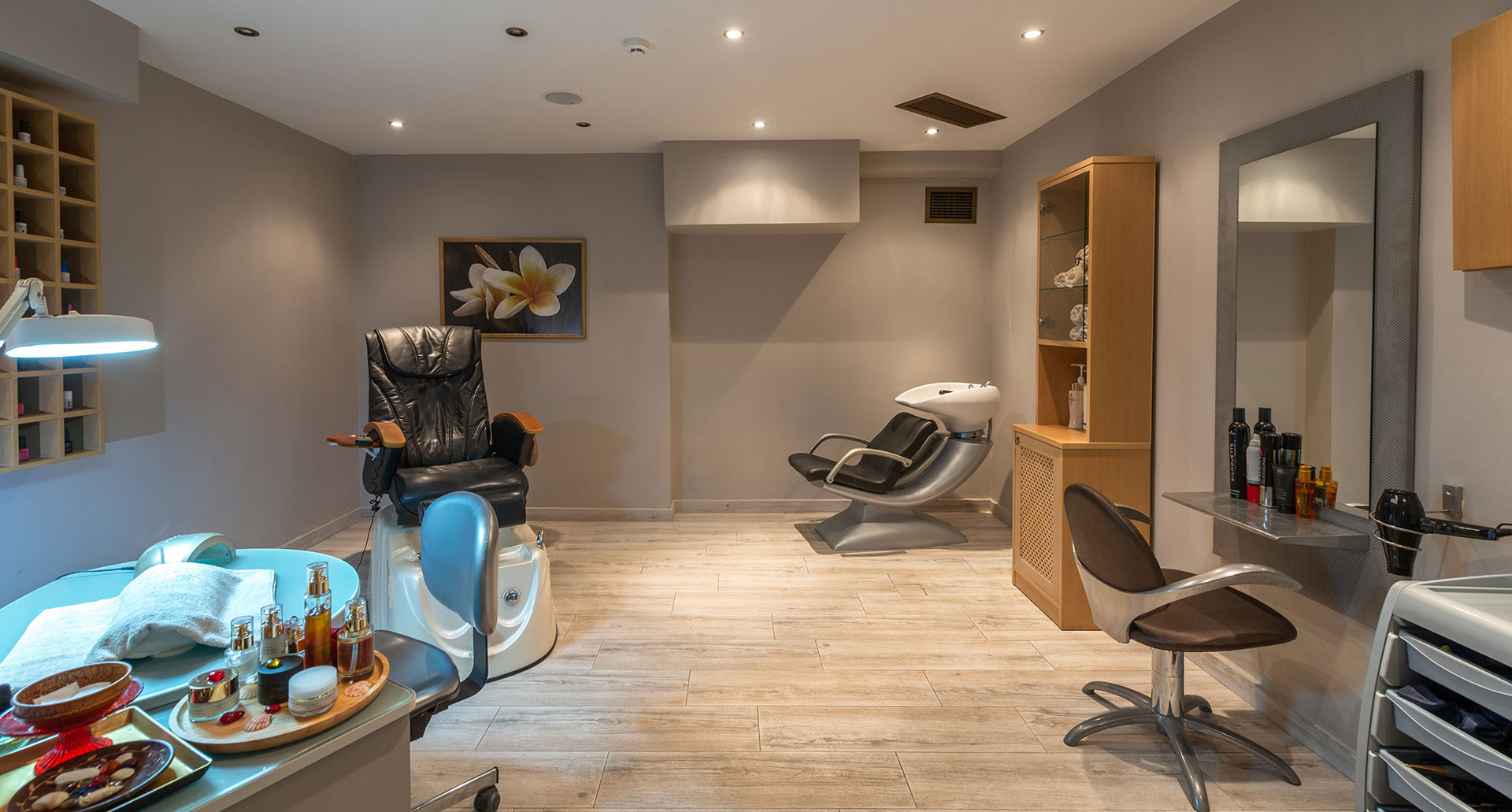 Χώρος αισθητικής σπα ξενοδοχείου