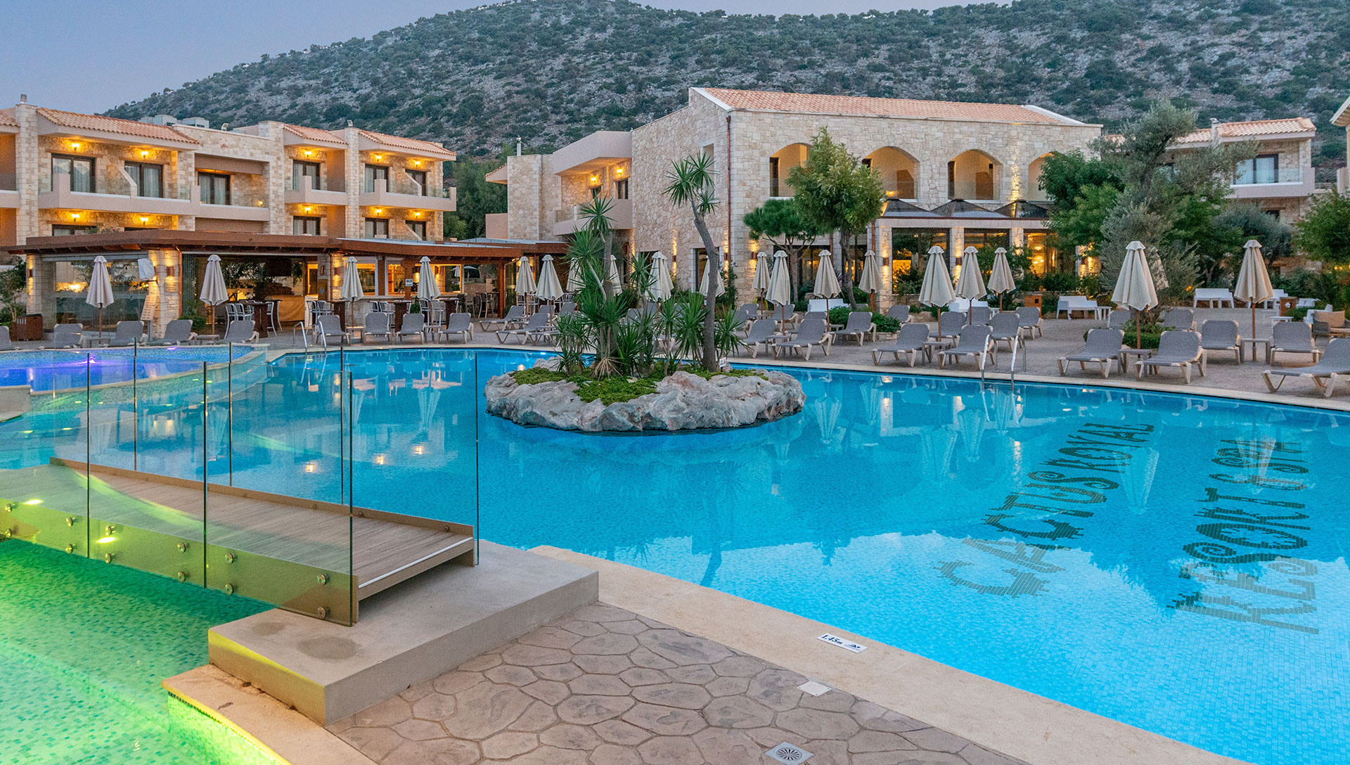 Exterior view from the hotel pool bar