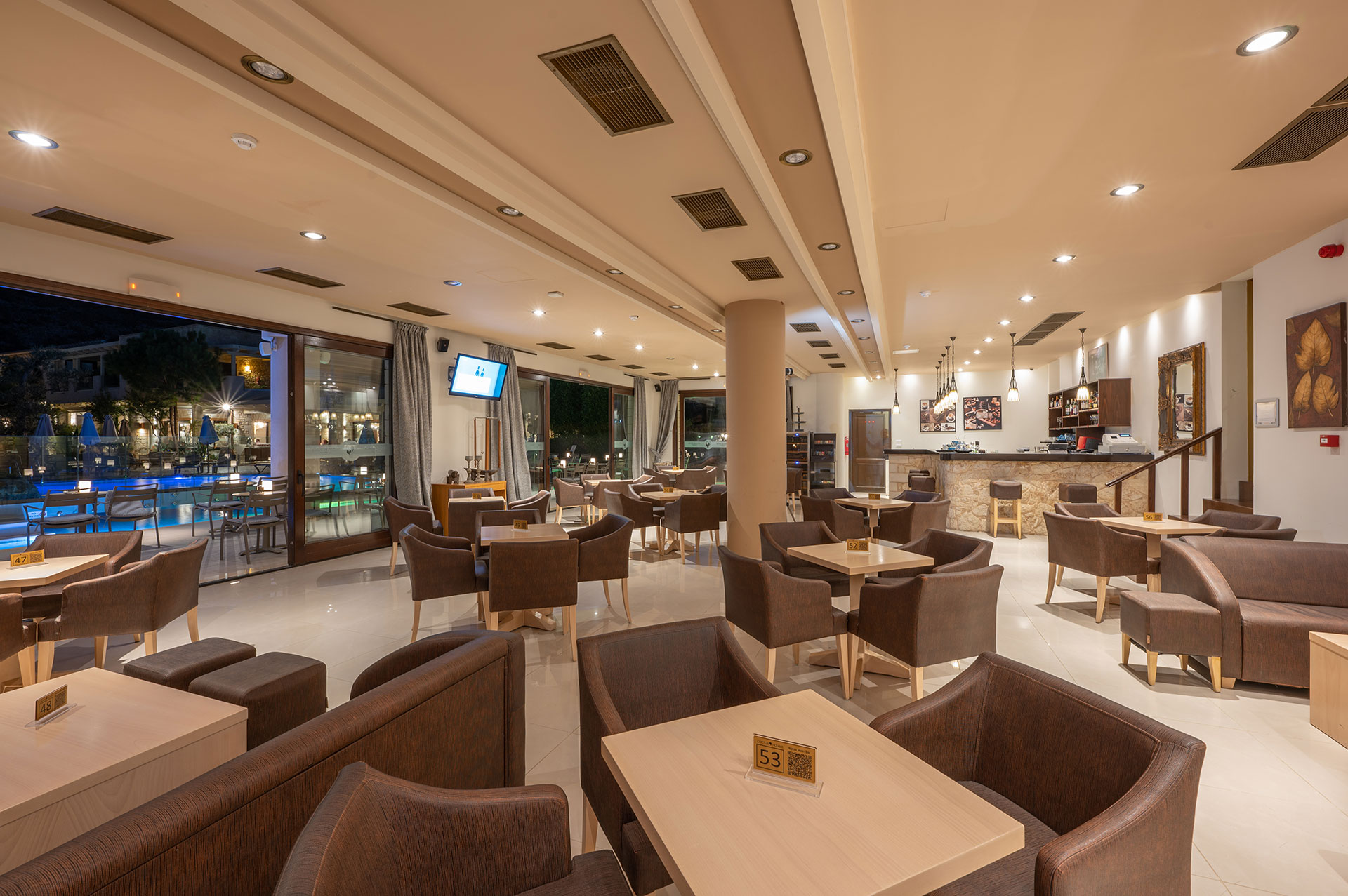 Cactus Royal Hotel Malia Main Bar Notos 2