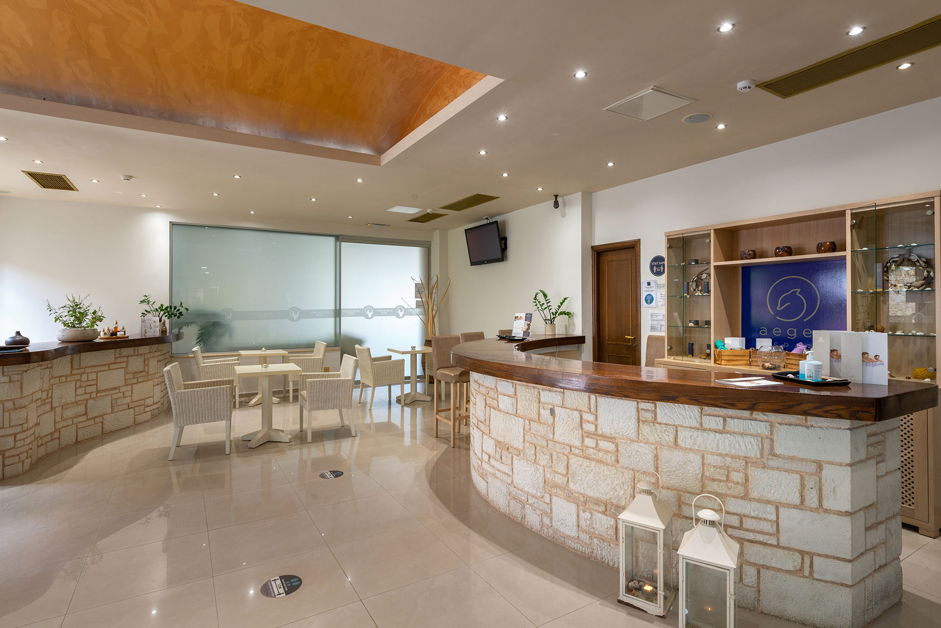 Υποδοχή σπα ξενοδοχείου 